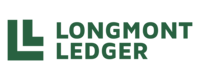 logo for Longmont Ledger - online community blog